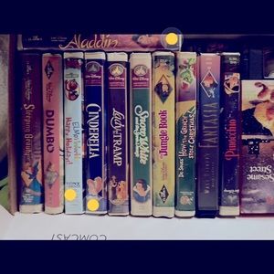 Vintage Disney vhs movies